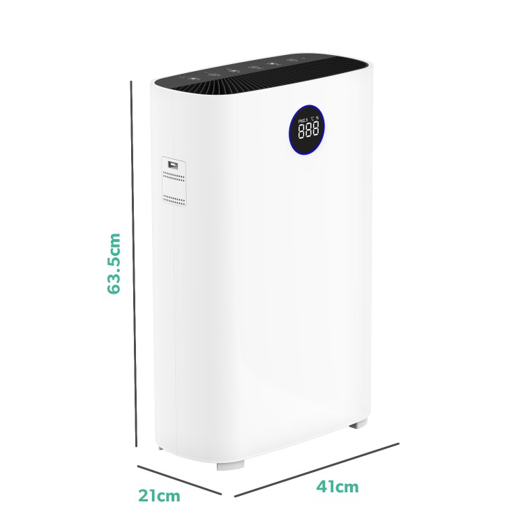 Refurbished electriQ 3 Stage HEPA Carbon Filter Air Purifier