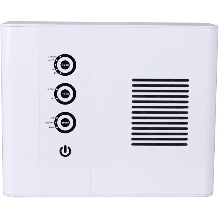 GRADE A1 - electriQ EAP400D Air Purifier with 5 Stage cleaning HEPA Filter UV & Photocatalytic air filtration - cleans rooms up to 30m2