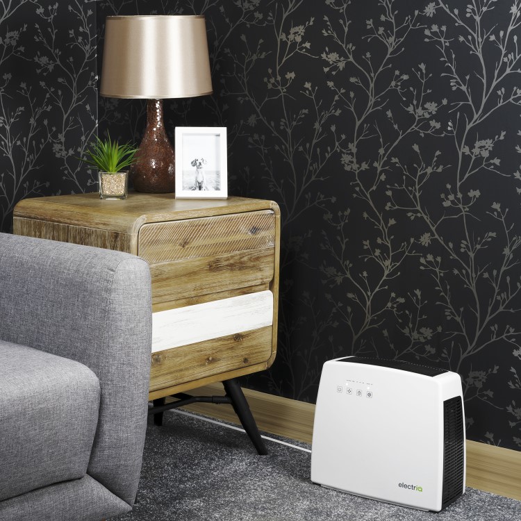 GRADE A2 - electriQ 5 Stage HEPA Air Purifier with UV Carbon & Photocatalyst Filter for rooms up to 30m2