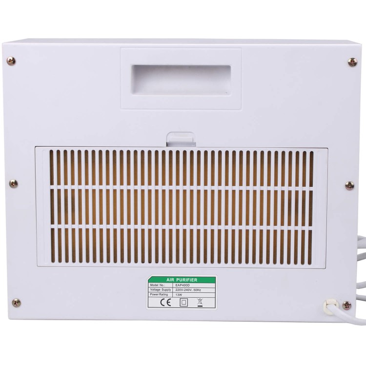 GRADE A1 - electriQ EAP400D Air Purifier with 5 Stage cleaning HEPA Filter UV & Photocatalytic air filtration - cleans rooms up to 30m2