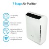 Refurbished electriQ 7 Stage Antiviral Air Purifier with Smart WiFi True HEPA PM2.5 UV Carbon &amp; Photocatalyst Filters