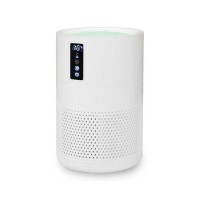 GRADE A2 - Ultra Quiet HEPA Air Purifier with Air Quality Temperature and Humidity Indicators