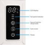 GRADE A2 - Ultra Quiet HEPA Air Purifier with Air Quality Temperature and Humidity Indicators