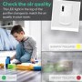 GRADE A2 - Ultra Quiet HEPA Air Purifier with Air Quality Temperature and Humidity Indicators