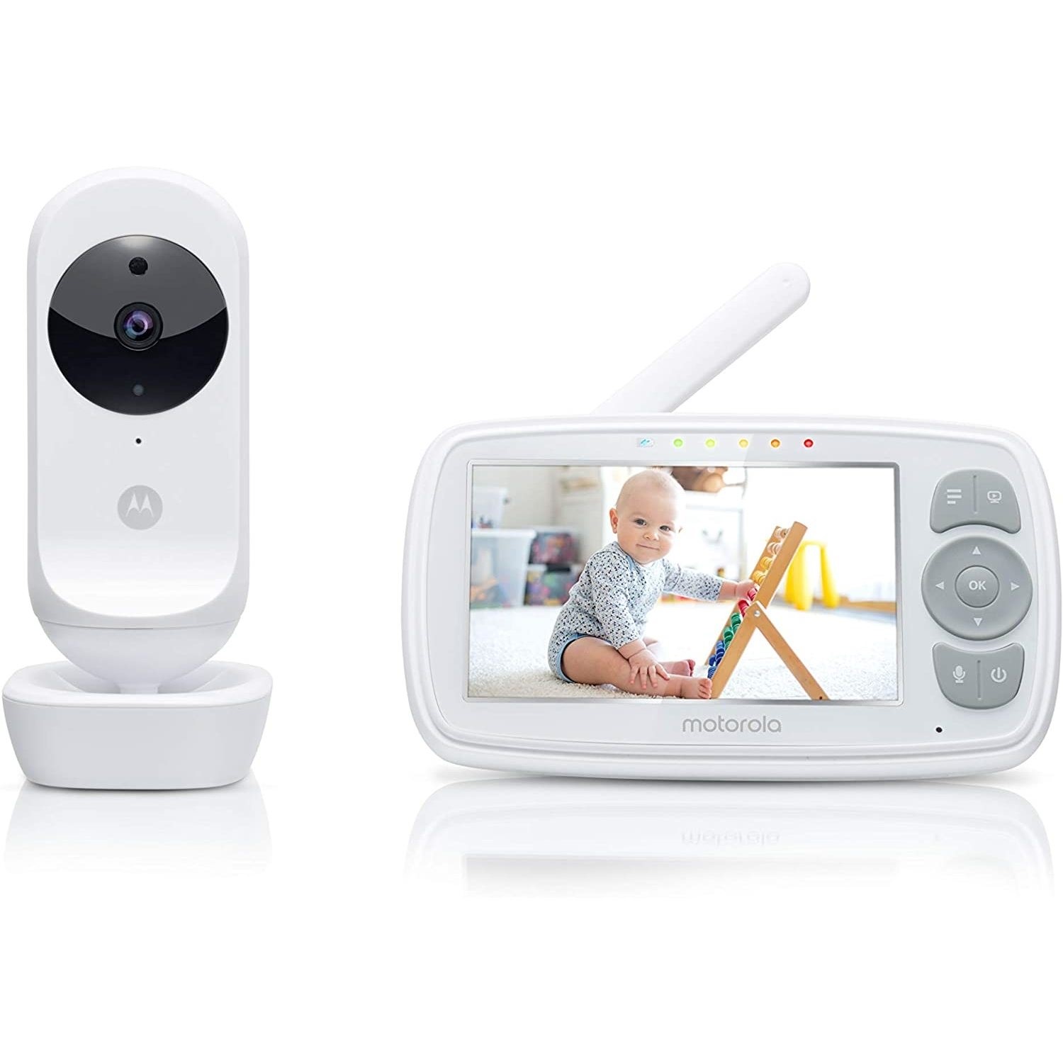 Motorola Ease 34 4.3 Video Baby Monitor - White