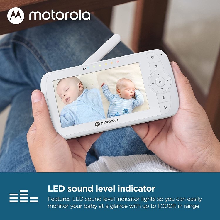 Motorola Ease 35 5" Video Baby Monitor