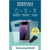 Samsung Galaxy Note 8 Essentials Bundle - Including Case Screen Protector and In-Car Charger