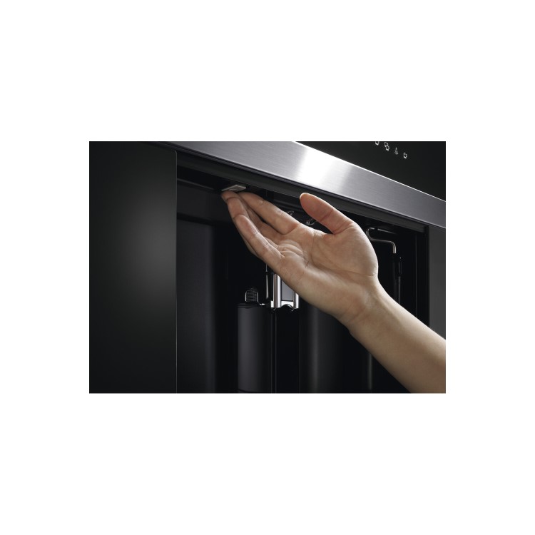 Refurbished Fisher & Paykel Series 9 Built-in Bean-To-Cup Coffee Machine Black