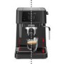 Refurbished Delonghi Stilosa Barista Espresso Machine & Cappuccino Maker Black
