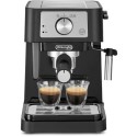 EC260.BK Delonghi Stilosa Manual Espresso Freestanding Coffee Machine with Milk Frother - Black & Silver