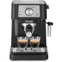 Delonghi EC260.BK Stilosa Semi Automatic Bean to Cup Coffee Machine - Black & Silver