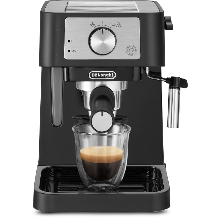 De’Longhi Stilosa EC260.BK Espresso Machine – Black 15-Bar Pump & Steam Wand