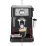 Delonghi EC260.BK Stilosa Semi Automatic Bean to Cup Coffee Machine - Black & Silver