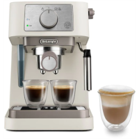 De’Longhi Stilosa Espresso Coffee Machine EC260.CR – Cream 