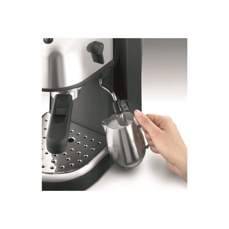 De Longhi EC271 Espresso Pump Coffee Machine - Black & Silver