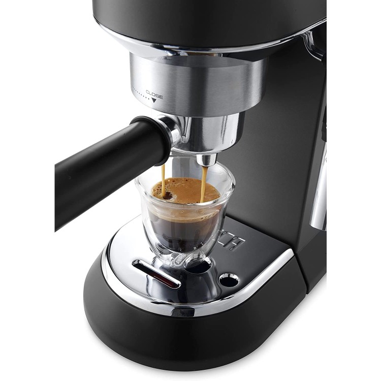Delonghi Dedica Style Barista Espresso Machine & Cappuccino Maker - Black