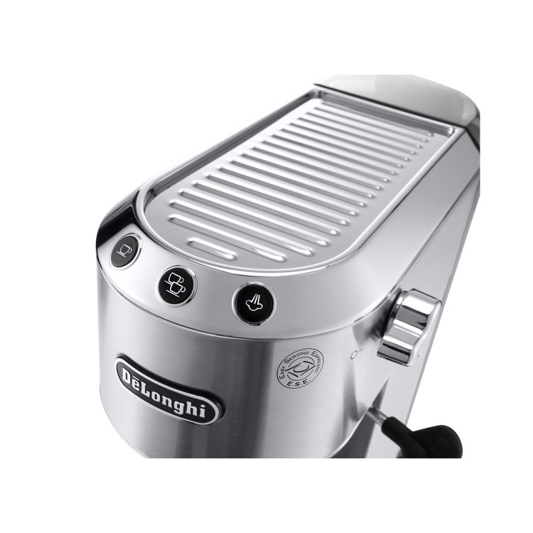 Delonghi EC685.M Dedica Semi Automatic Bean to Cup Coffee Machine - Silver