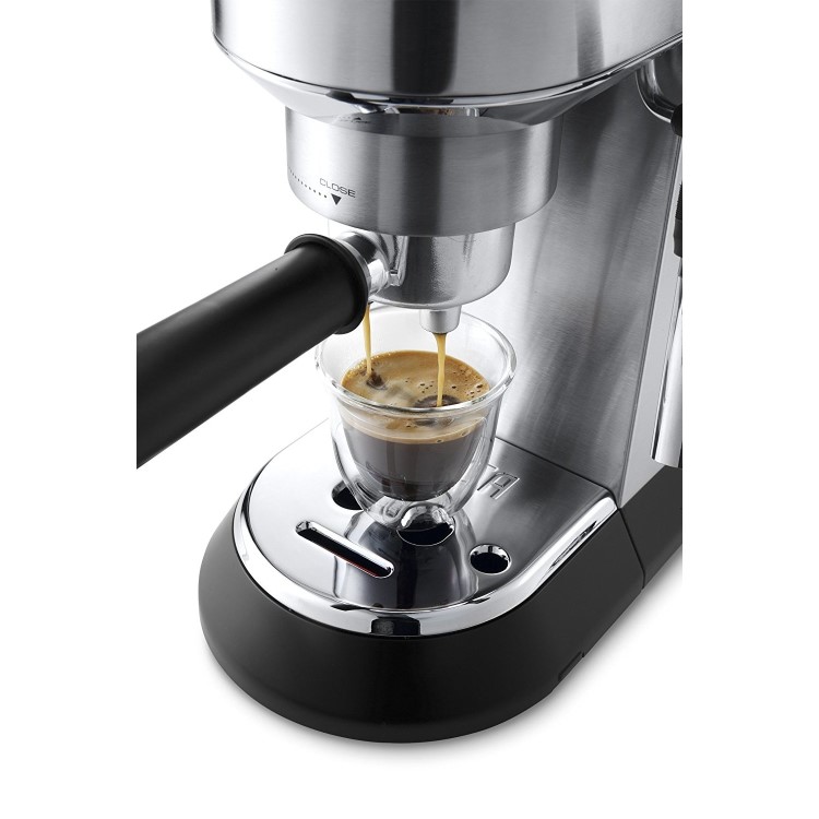 Delonghi EC685.M Dedica Semi Automatic Bean to Cup Coffee Machine - Silver