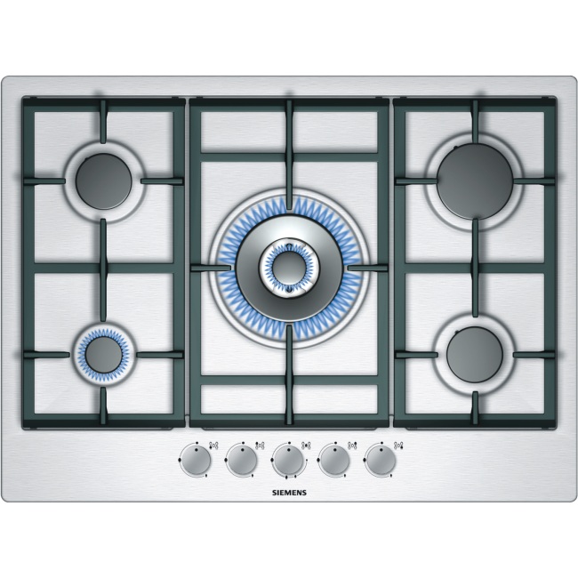 SIEMENS EC715RB90E iQ300 70cm Gas Hob with FSD  in Stainless steel