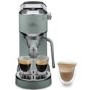 De’Longhi EC890.GR Dedica Duo – Green Manual Espresso Machine with Advanced Milk Steam Wand & Cold Brew Option