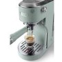 De’Longhi EC890.GR Dedica Duo – Green Manual Espresso Machine with Advanced Milk Steam Wand & Cold Brew Option