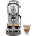 EC890.M De’Longhi EC890.M Dedica Duo – Metal Manual Espresso Machine with Advanced Milk Steam Wand & Cold Brew Optio