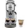 Delonghi Dedica Duo with Advanced Milk Steam Wand & Cold Brew Option - Metal