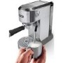 De’Longhi EC890.M Dedica Duo – Metal Manual Espresso Machine with Advanced Milk Steam Wand & Cold Brew Optio