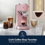 De’Longhi EC890.PK Dedica Duo – Pink Manual Espresso Machine with Advanced Milk Steam Wand & Cold Brew Option