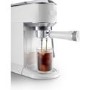 De’Longhi EC890.W Dedica Style – White Manual Espresso Coffee Machine with Milk Frother
