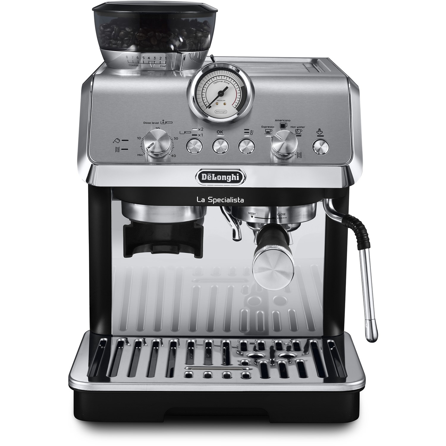 Delonghi La Specialista Arte Espresso Coffee Machine - Black