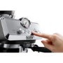 Delonghi La Specialista Arte Manual Bean to Cup Coffee Machine with Milk Frother - Silver