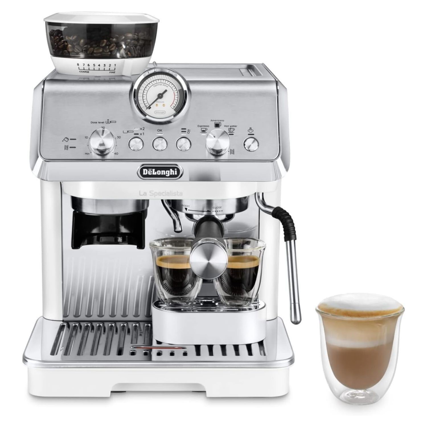 Delonghi La Specialista Arte Espresso Machine Ec9155.wh  EC9155.WH