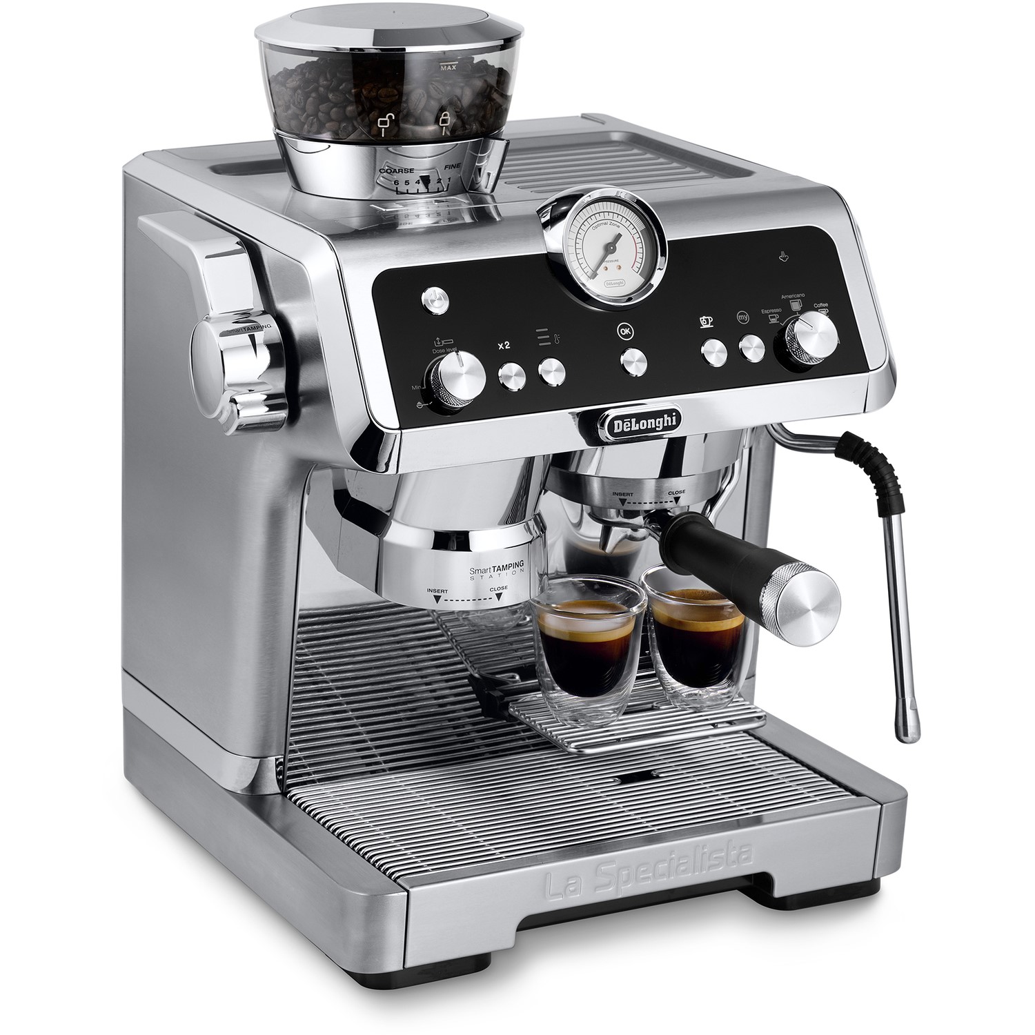 Delonghi La Specialista Prestigio Espresso Coffee Machine - Metal Colour