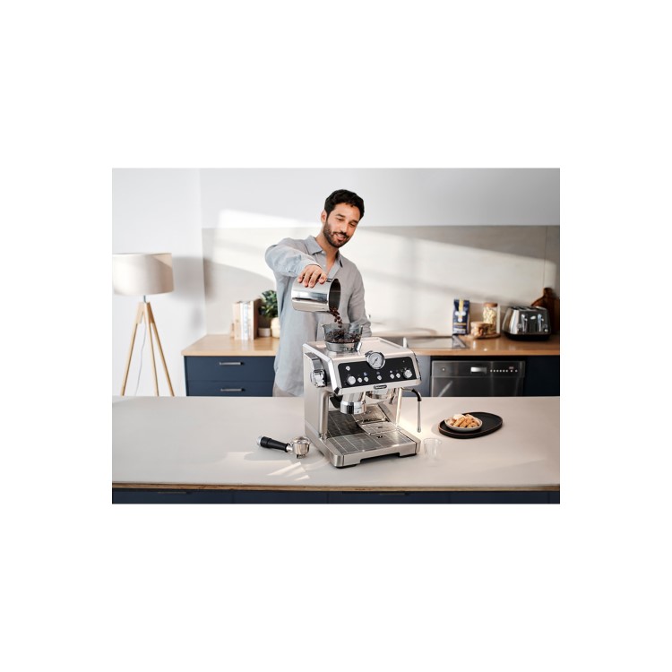 Refurbished Delonghi La Specialista Prestigio Bean to Cup Espresso Coffee & Cappuccino Machine Metal