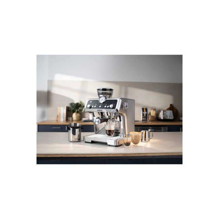 Refurbished Delonghi La Specialista Prestigio Bean to Cup Espresso Coffee & Cappuccino Machine Metal
