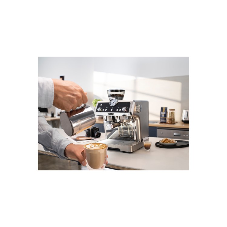 Refurbished Delonghi La Specialista Prestigio Bean to Cup Espresso Coffee & Cappuccino Machine Metal
