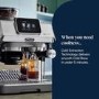 Delonghi La Specialista Touch Manual Pump Bean to Cup Coffee Machine - Metal