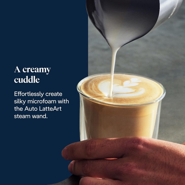 Delonghi La Specialista Touch Manual Pump Bean to Cup Coffee Machine - Metal