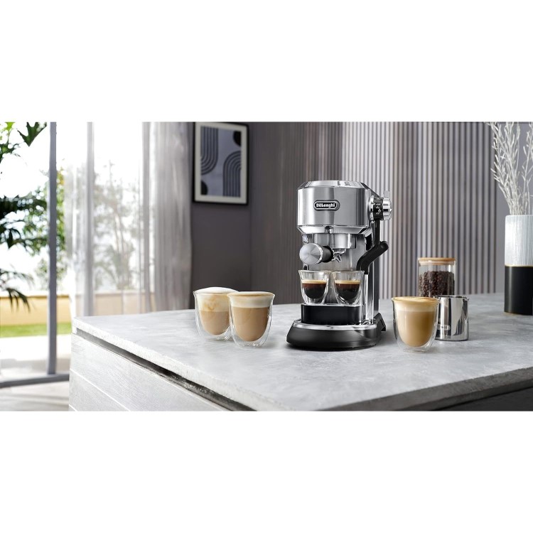 Delonghi Dedica Maestro Plus Coffee Machine - Metal