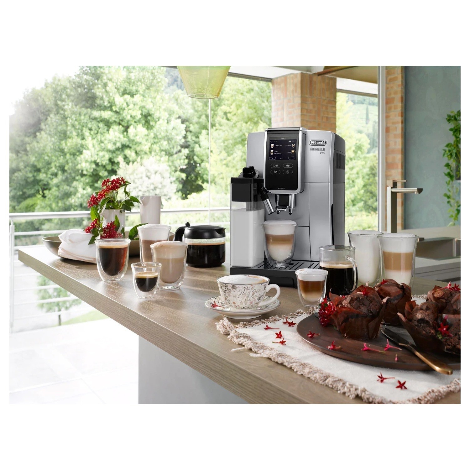Delonghi ECAM.370.85.SB Dinamica Plus Fully Automatic Bean To Cup