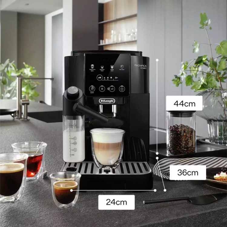De’Longhi Magnifica Start Bean to Cup Coffee Machine ECAM220.60.B – Black