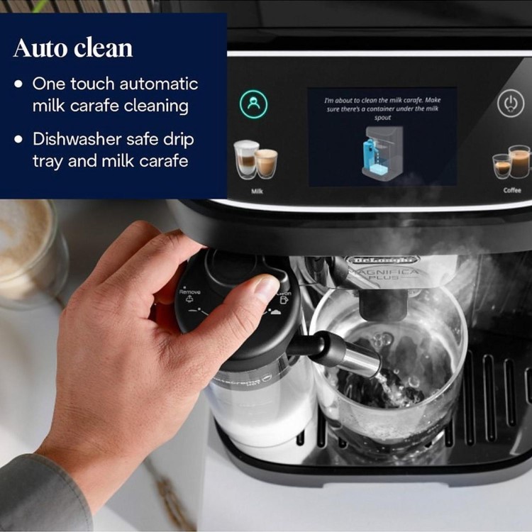 Delonghi Magnifica Plus Bean to Cup Coffee Machine - Black