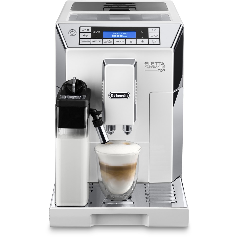 Delonghi ECAM45.760.W Eletta Cappuccino Top BeantoCup Automatic