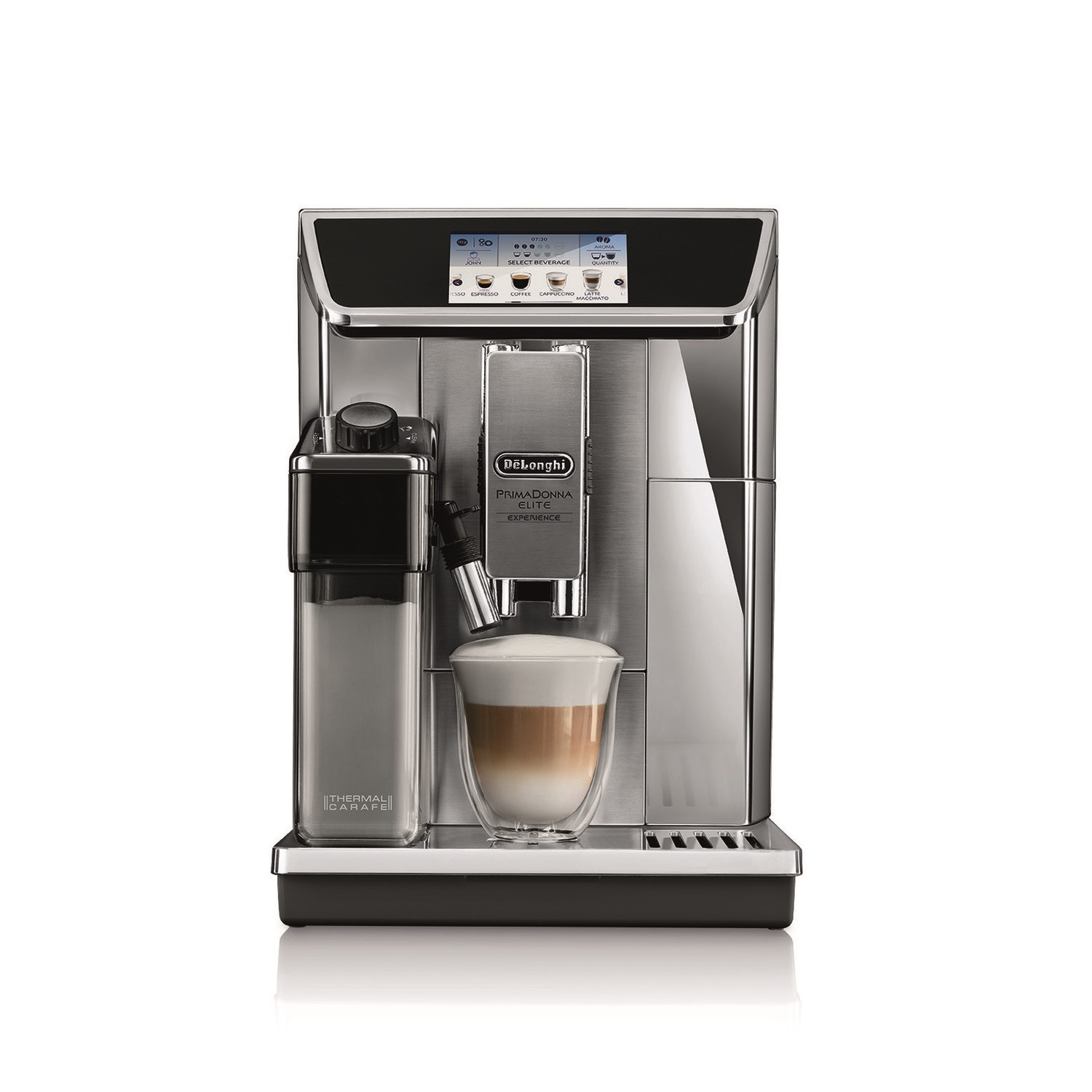 Delonghi ECAM650 85 MS PrimaDonna Elite Experience Bean to Cup Coffee delonghi-ecam650-85-ms-primadonna-elite-experience-bean-to-cup-coffee