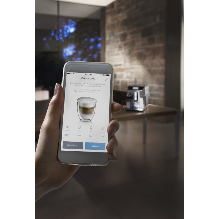 Delonghi ECAM650.85.MS PrimaDonna Elite Experience Bean-to-Cup Coffee Machine - Silver