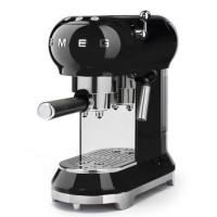 Smeg ECF01BLUK Retro Style Espresso Machine - Black