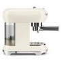 Refurbished Smeg ECF01CRUK Retro Style Espresso Machine Cream