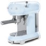 Smeg ECF01PBUK Retro Style Espresso Machine - Pastel Blue