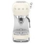 Smeg Retro Espresso Coffee Machine ECF02CRUK - Cream